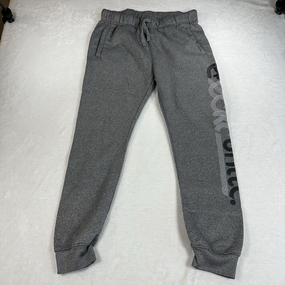 Ecko Unltd Jogger Sweatpants Mens Medium Gray Fleece Logo Athletic Streetwear